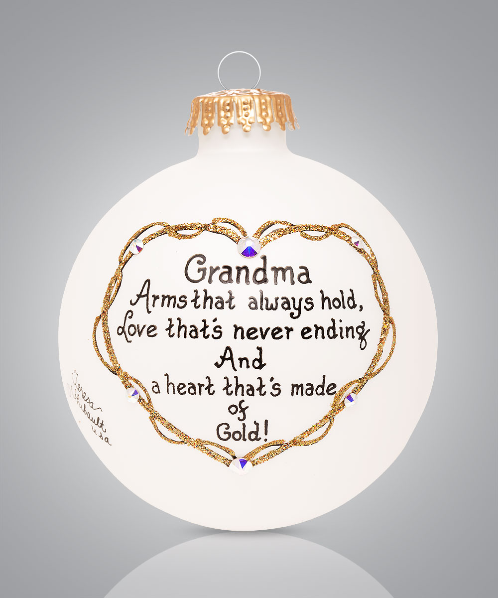 Grandma Gold Heart