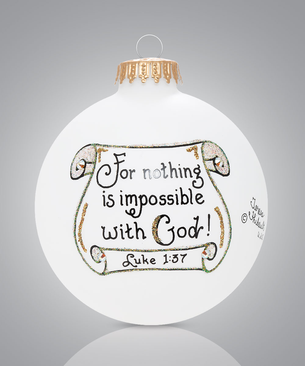 Scripture Luke 1:37