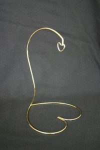Brass Heart Stand