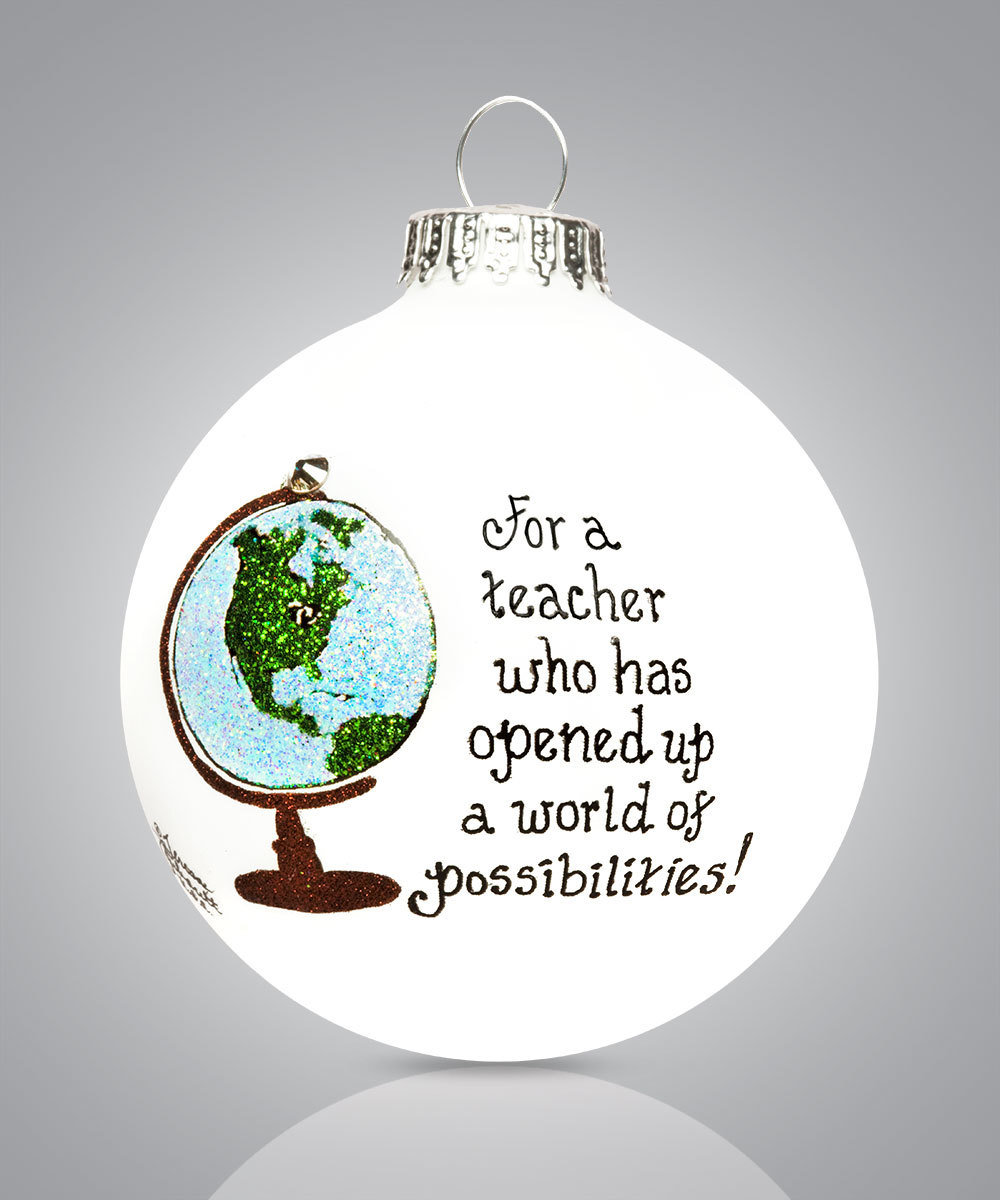 Teacher Globe