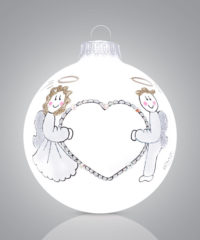 Angels holding Heart