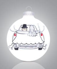 Blank Just Married Car