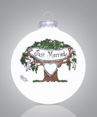 Blank Just Married Tree