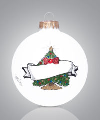 Blank Merry Christmas Tree