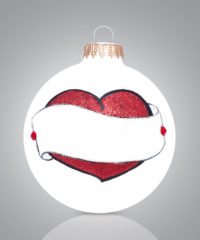 Blank Red Heart