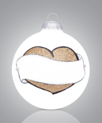 Blank Gold Heart